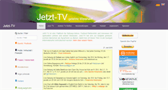 Desktop Screenshot of jetzt-tv.net
